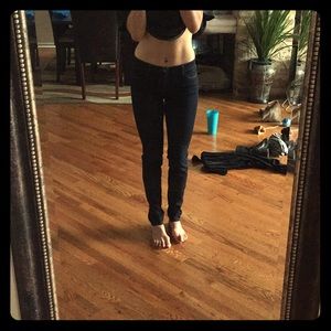 Skinny dark blue jeans by J Brand